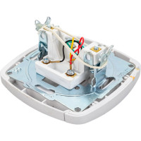 Одинарная телефонная розетка СВЕТОЗАР АКЦЕНТ SV-54217-SM