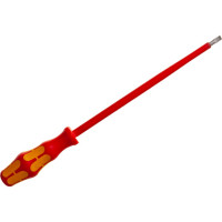 Отвертка диэлектрическая Wera, VDE, SL 1.0х5.5х200 мм, WE-006121