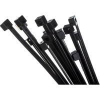 Нейлоновый хомут DKC 4.8x300 черный 100шт 25317SR