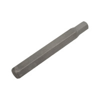 Вставка бита торцевая 10 мм, HEX, 8 мм, L = 80 мм KING TONY 168008H