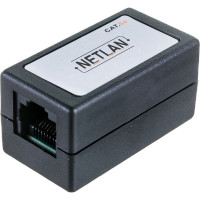 Кабельный соединитель RJ45-RJ45 (8P8C), Кат.5e Класс D, 100МГц, неэкранированный, черный, 10шт NETLAN EC-UCB-55-UD2-BK-10