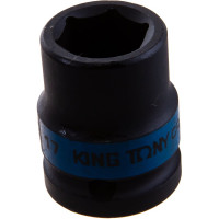 Набор ударных торцевых головок (1/2", шестигранные, 10-24 мм, 8 предметов) KING TONY 4408MP