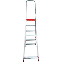 Профессиональная стремянка Новая Высота 6 ступеней, Max нагр. 225 кг, 2К башмаки, 3110106