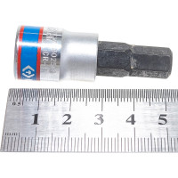 Торцевая насадка (бита) 3/8", HEX, 9мм, 50мм KING TONY 302509