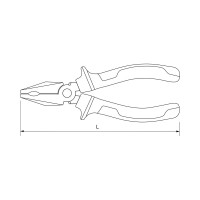 Пассатижи THORVIK LP00180 180 мм 52182