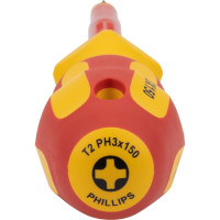 Шлицевая диэлектрическая отвертка NORGAU N171-PH3x150 067073230