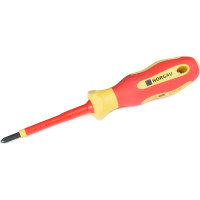 Крестовая диэлектрическая отвертка NORGAU PH1x80 мм, тип N171-PH1x80 067073210