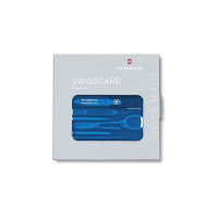 Швейцарская карточка Victorinox SwissCard Sapphire 0.7122.T2 синяя
