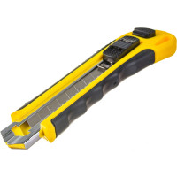 Усиленный технический нож FIT IT 18мм, кассета 3 лезвия, автозамена лезвия 10261