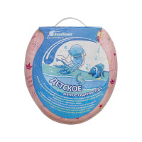 Сиденье для унитаза Аквалиния детское Принцесса kids01-p