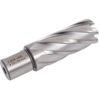 Сверло корончатое HSS по металлу (24х55/88 мм; Weldon 19) D.BOR CD-HSS-055-024-W