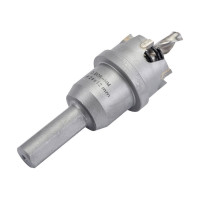 Коронка по металлу HM (24х12 мм; хвостовик 10 мм; комплект) D.BOR HS-HM-12-024-T