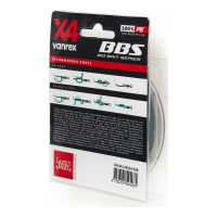 Плетеная леска LUCKY JOHN Vanrex BBS х4 BRAID Moss Green 125/028 LJ4114-028