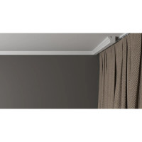 Потолочный карниз Decor-Dizayn ударопрочный влагостойкий под покраску 25Х15Х2000 мм DD34