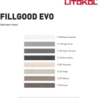 Полиуретановый состав для затирки швов LITOKOL FillGood EVO F.110 GRIGIO PERLA 496290002