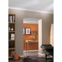 Плинтус напольный WALLSTYL (2000х55х17 мм; белый) NMC FL3