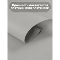 Однотонная рулонная штора DDA серая 73х160 см 68435