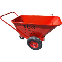 Тачка садовая строительная ТС 3-200 Стальной кузов SPEKTROS 56438