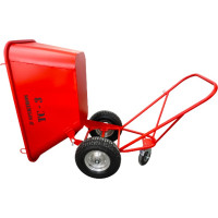 Тачка садовая строительная ТС 3-200 Стальной кузов SPEKTROS 56438