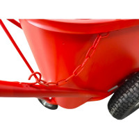 Тачка садовая строительная ТС 3-200 Стальной кузов SPEKTROS 56438