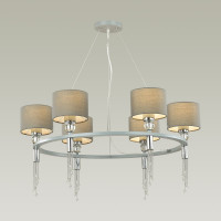 Люстра LUMION SANTIAGO текстиль, E27, 6х60W 4515/6