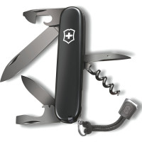 Нож Victorinox Spartan, 91 мм, 12 функций, черный 1.3603.31P