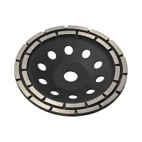Чашка алмазная зачистная двухрядная (180x22.2 мм) KROTEC 3801024