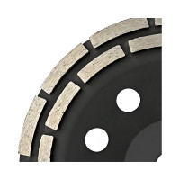 Чашка алмазная зачистная двухрядная (180x22.2 мм) KROTEC 3801024