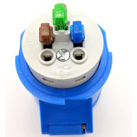 Настенная розетка Bals 16А 3Р 230В 6h IP44 90x72 QC 1 шт. 11895-b