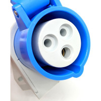 Настенная розетка Bals 16А 3Р 230В 6h IP44 90x72 QC 1 шт. 11895-b