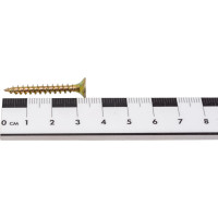 Саморез КРЕП-КОМП желтый цинк, POZY, 4,5х35, 60 шт. жд4535мф