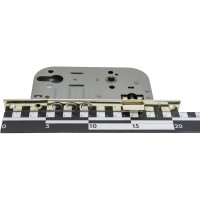 Врезной замок с ручками Аллюр 132/3 GP латунь 5962