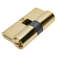 Врезной замок с ручками Аллюр 132/3 GP латунь 5962