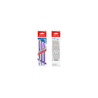 Шариковая ручка ErichKrause R-301 Violet Stick Grip 0.7, фиолетовый 44595