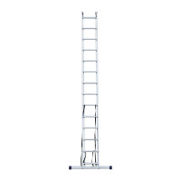 Лестница двухсекционная универсальная STAIRS 14 ступеней AL214