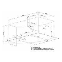 Акриловая ванна на каркасе Aquanet Jersey 170х90 R 00205329