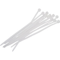 Нейлоновые стяжки Промрукав 2,5х100 мм, белый, 100 шт. PR08.2699