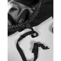 Чехол на мебель для компьютерного кресла ГЕЛЕОС 536М, размер M, кожа, черный ГЧ00536М