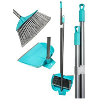 Щётка с совком для уборки GoGo бирюза 60056/1