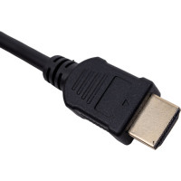 Кабель HDMI M - HDMI M  Pro Legend 1,8 м. верхний 1.4, Угловой разъем HDC1.8