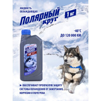 Охлаждающая жидкость NIAGARA Тосол Полярный круг А40М 1 кг канистра 000200300006