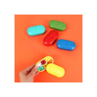 Таблетница ONLITOP PILL BOX 6 секций, 10х5.5х3 см, цвет микс 1528839