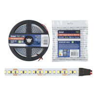 Светодиодная лента Uniel 180LED/m-10mm-IP20-DC24V-17W/m-5M-4000K катушка в герметичной упаковке UL-00007643