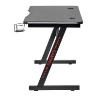 Компьютерный стол BRADEX Epic glow 120x60x75 см, с LED подсветкой FR 0684