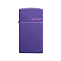 Зажигалка Zippo Slim с покрытием Purple Matte, 29x10x60 мм 1637ZL