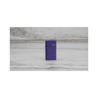 Зажигалка Zippo Slim с покрытием Purple Matte, 29x10x60 мм 1637ZL