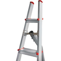 Алюминиевая садовая стремянка Новая Высота NV 3191, 10 ступеней, 80 мм 3191110