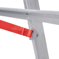 Алюминиевая садовая стремянка Новая Высота NV 3191, 10 ступеней, 80 мм 3191110