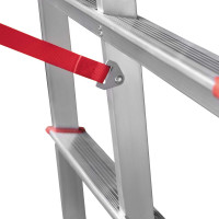 Алюминиевая садовая стремянка Новая Высота NV 3191, 10 ступеней, 80 мм 3191110