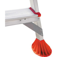 Алюминиевая садовая стремянка Новая Высота NV 3191, 10 ступеней, 80 мм 3191110